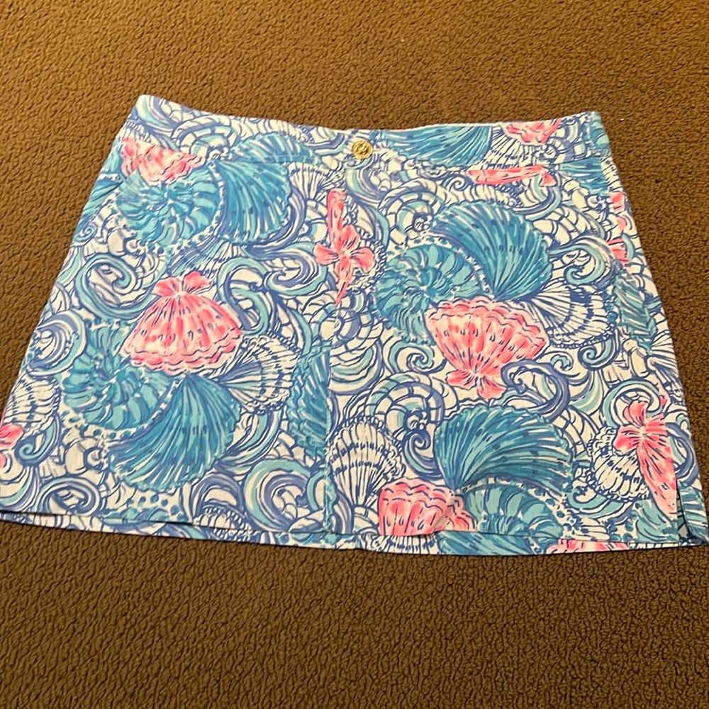 Pink and blue Lily Pulitzer Skirt